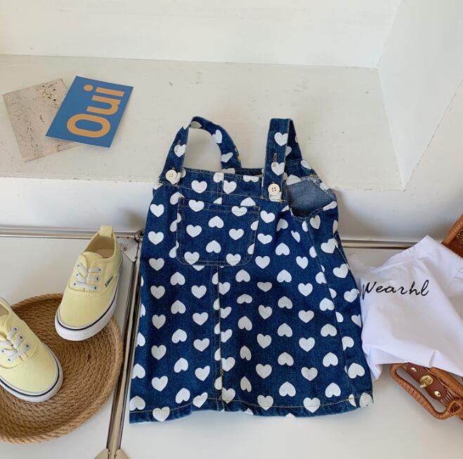 子供服★サロペット★韓国子供服★キッズ女の子★デニム★カジュアル★90-130CM