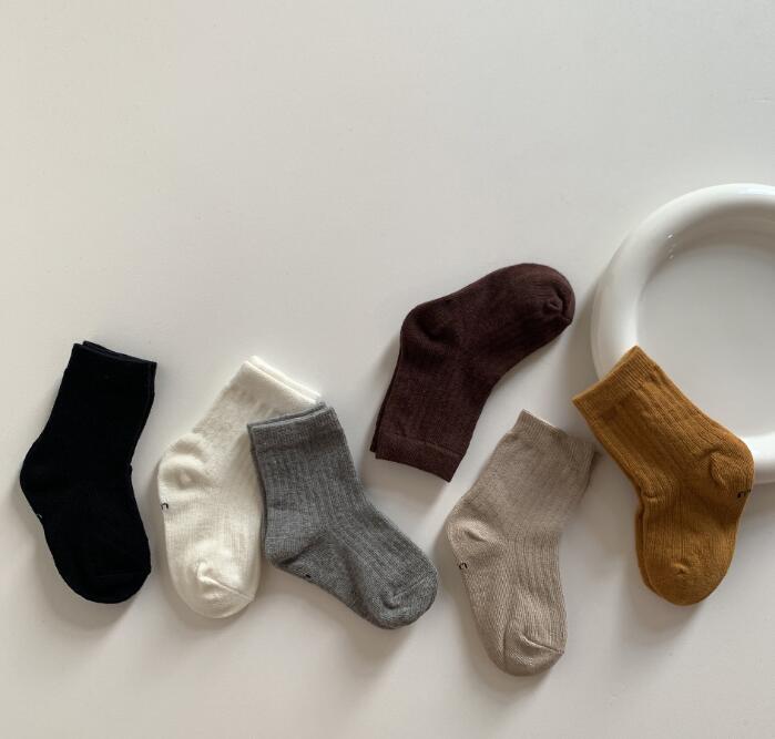 2023★キッズ靴下★ソックス★スウェット★6色