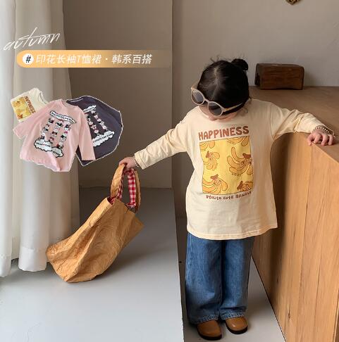 2023秋新品★子供服　トップス★90-140cm★3色