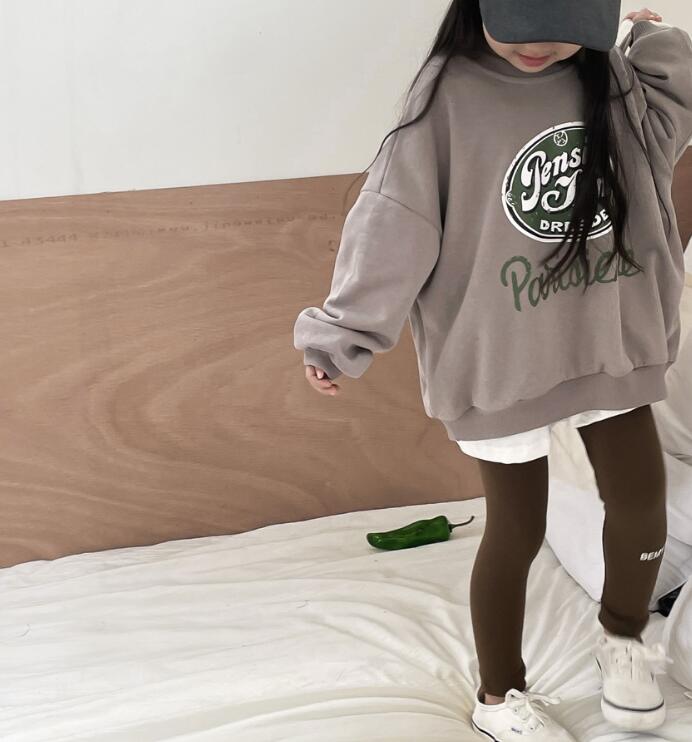 2023秋新品★子供服　パーカー　トップス★90-140cm★2色