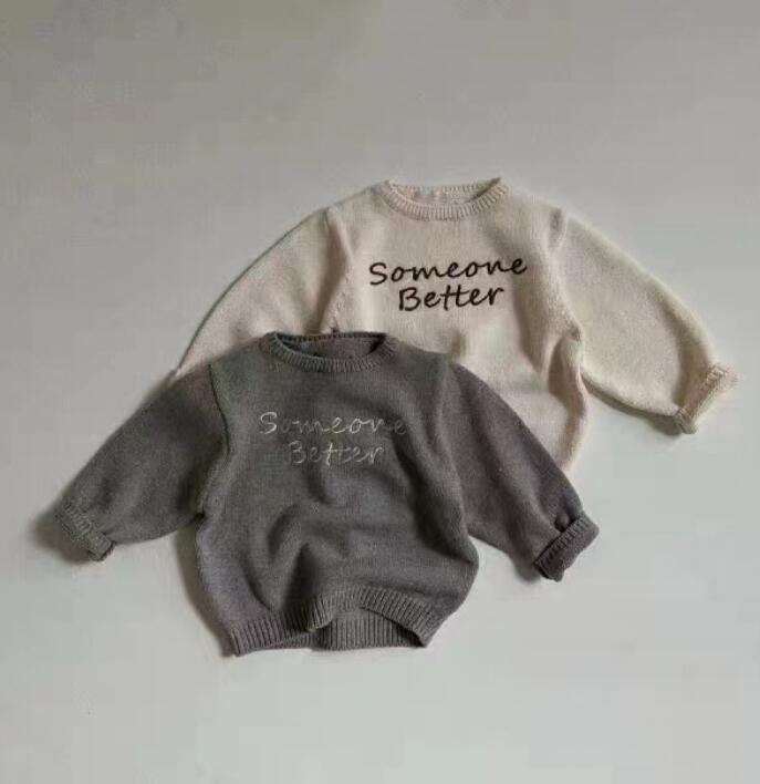 2023★春秋新作★韓国風子供服★セーター★2色73-100CM