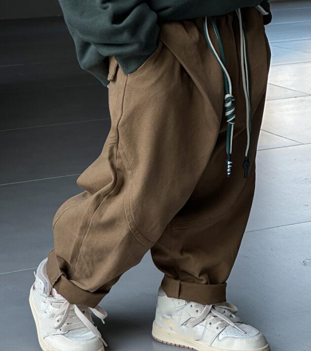 2023★春秋新作★韓国風子供服★ズボン★2色90-140CM