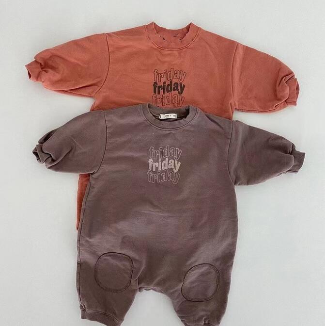 「2023秋」子供服★ロンパース★連体服★韓国風子供服★ベビー★男女兼用★2色★66-90CM