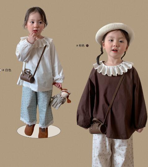 2023秋新品W★子供服　トップス★80-140cm★2色