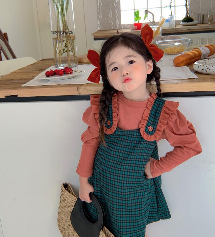 2023★春秋新作★韓国風子供服★トップス+サロペット★2色80-130CM