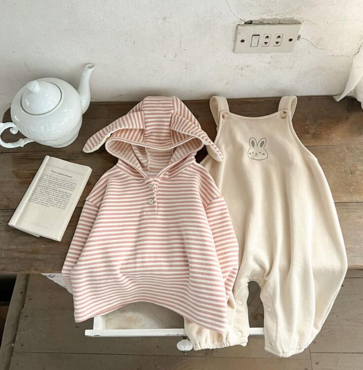 2023秋新作★ベビー服　可愛いトップス&サロペット分けて販売★66-100★