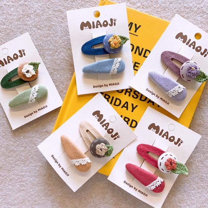 髪飾り★まとめ髪用★ヘアアクセサリー★子供用★キッズ★ヘアピン★2枚入り★可愛い★多色