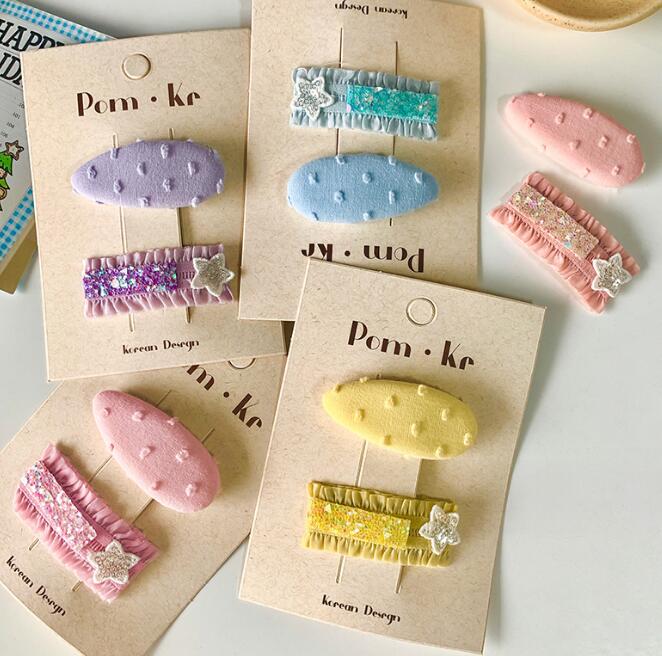 髪飾り★まとめ髪用★ヘアアクセサリー★子供用★キッズ★ヘアピン★2枚入り★可愛い★多色