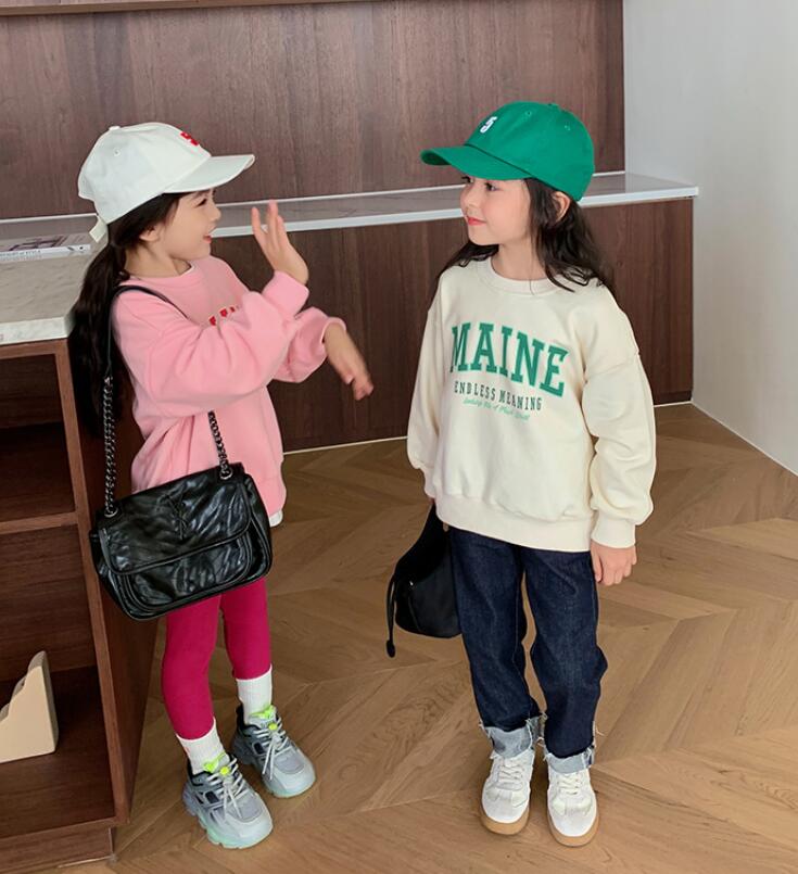 2023★春秋新作★韓国風子供服★スウェット★トレーナー★2色90-140CM