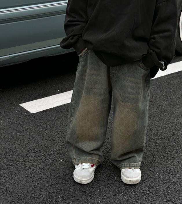 2023★春秋新作★韓国風子供服★ジーンズ★90-140CM