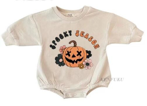 2023新入荷★子供服　ハロウィン服　ロンパース連体服★60-90★2色