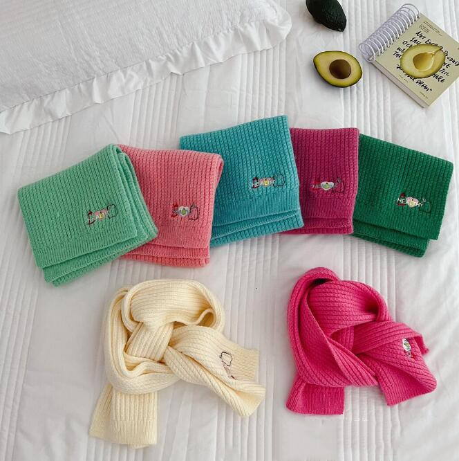 「2023秋冬」★子供用★マフラー★防寒★襟巻き★スカーフ★男女兼用★暖かい★7色