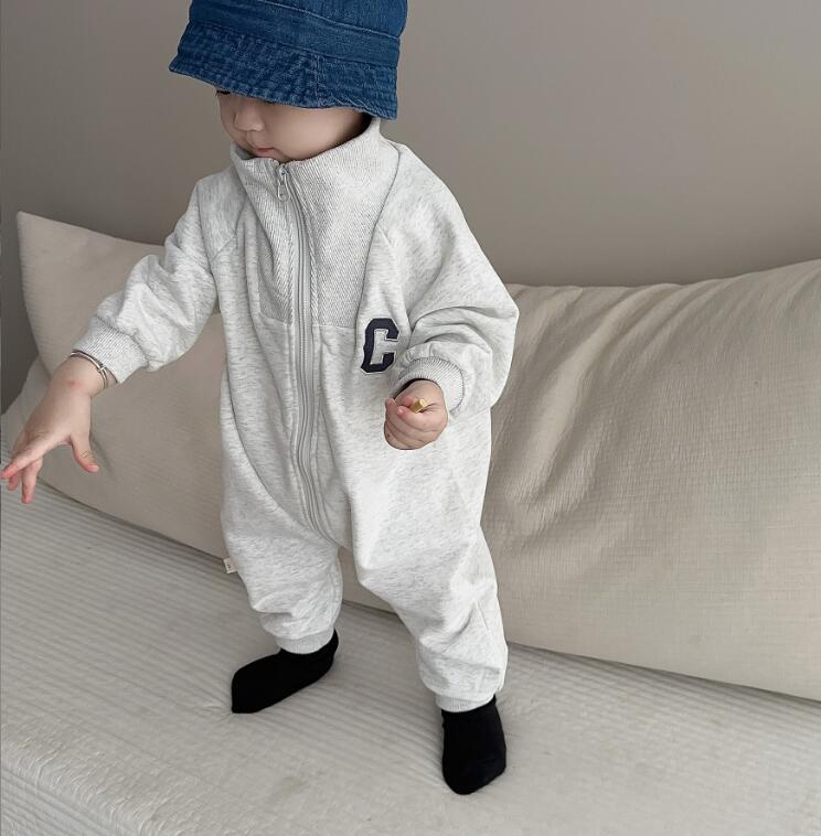 2023★春秋新作★韓国風ベビー服★ロンパース★2色66-90CM