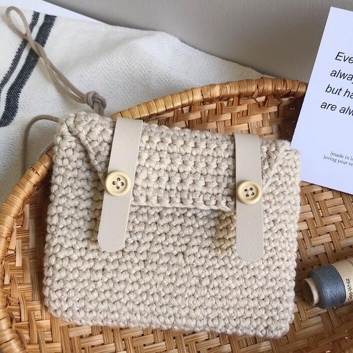新登場★可愛い子供バッグ　ニットバッグ★
