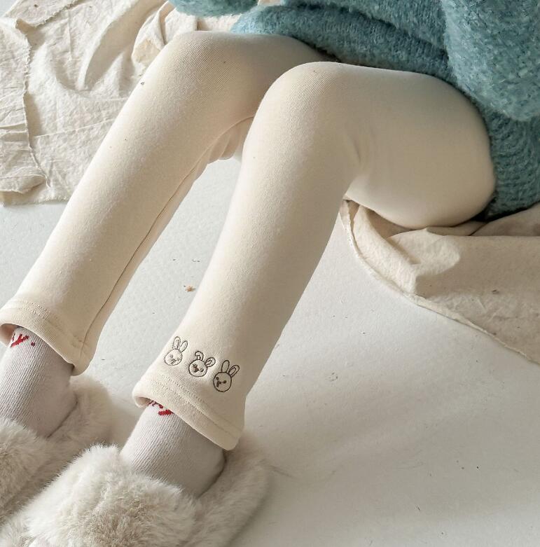 2023冬新品★子供服　裏起毛付き　タイツ　ズボン★90-150cm★3色
