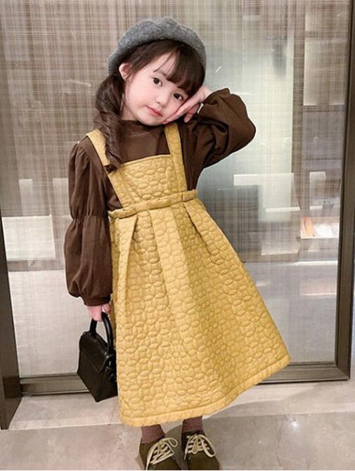 2023★秋冬新作★韓国風子供服★トップス★ワンピース★7-15