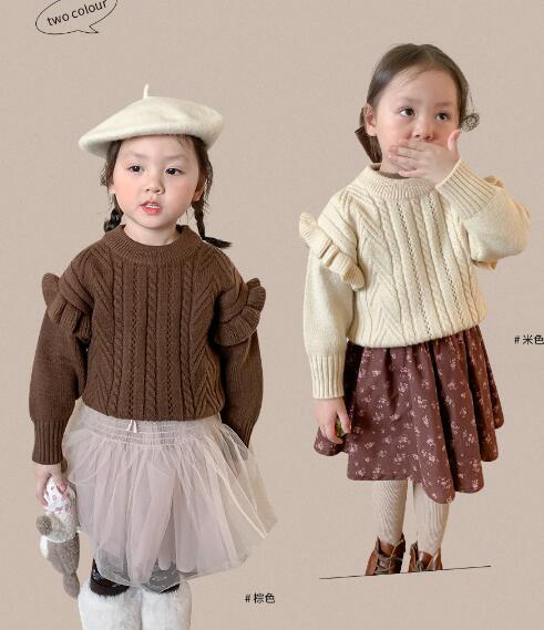 2023秋冬新品W★子供服　セーター★80-140cm★2色