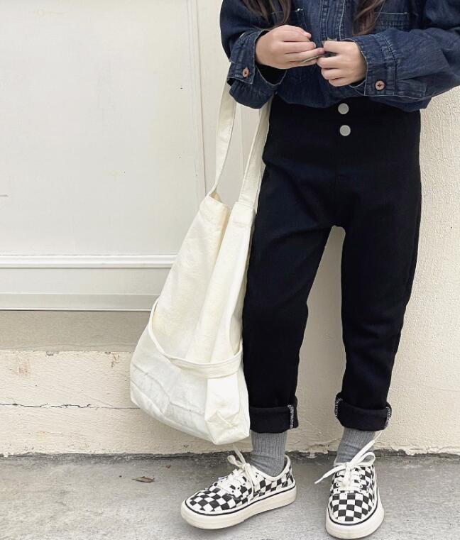 2023★秋冬新作★韓国風子供服★ズボン★裏起毛★90-140CM