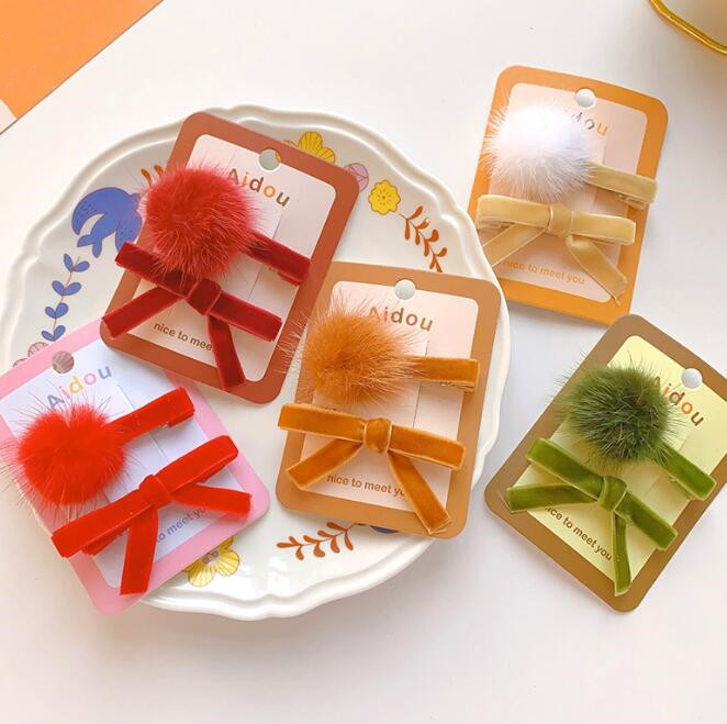 髪飾り★まとめ髪用★ヘアアクセサリー★子供用★キッズ★ヘアピン★2枚入り★多色