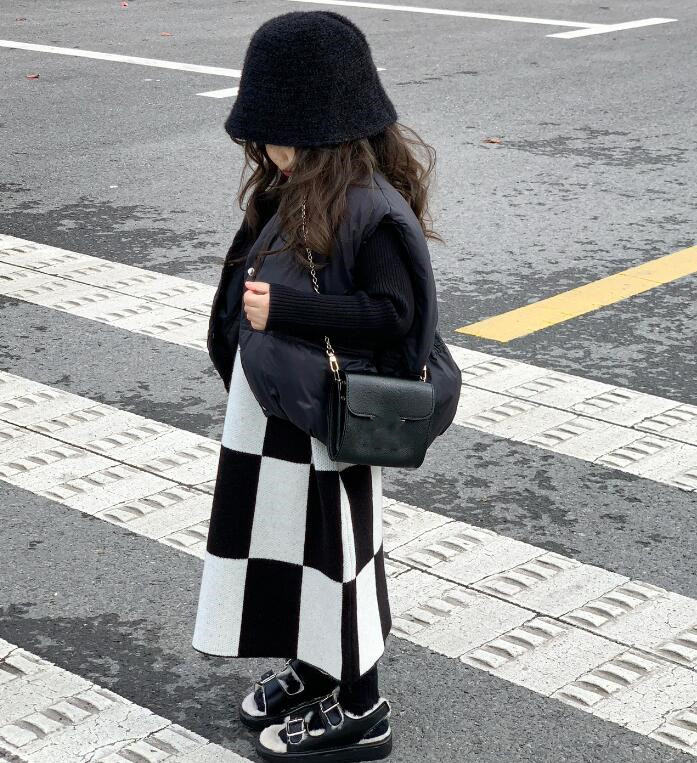 2023秋冬★子供服　スカート&セーター&ベストコート分けて販売★90-140cm★