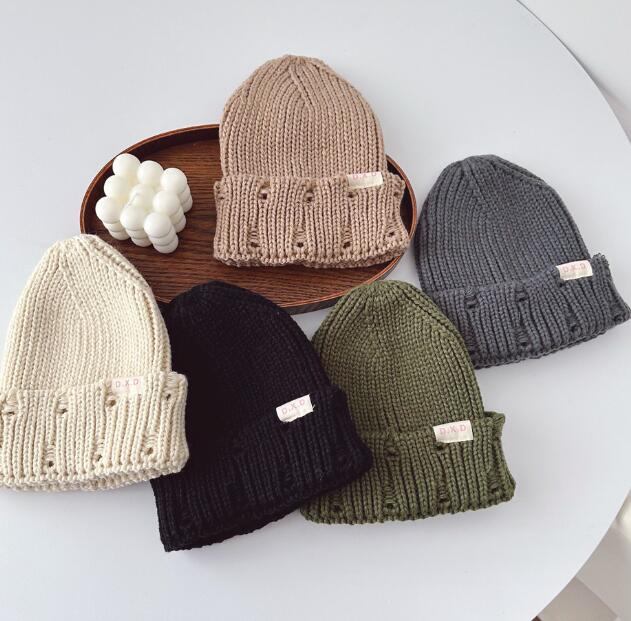 大割引!子供用★数量限定★期間限定★帽子★キッズ★韓国風★ニット帽子★暖かい★5色