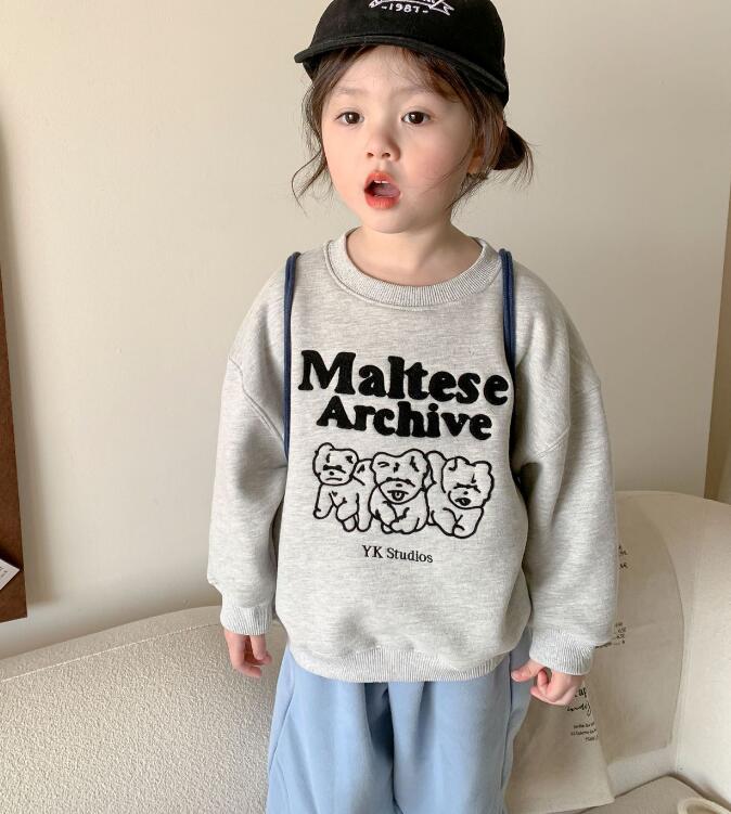 2023秋冬★子供服　厚手トップス★80-140cm★2色