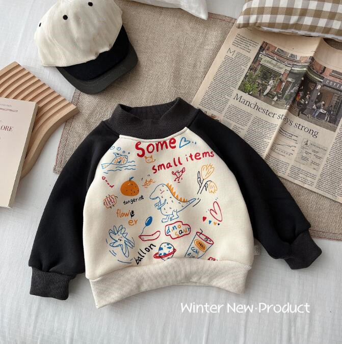 子供服★トップス★パーカー★裏起毛★韓国風子供服★キッズ男の子★73-120CM