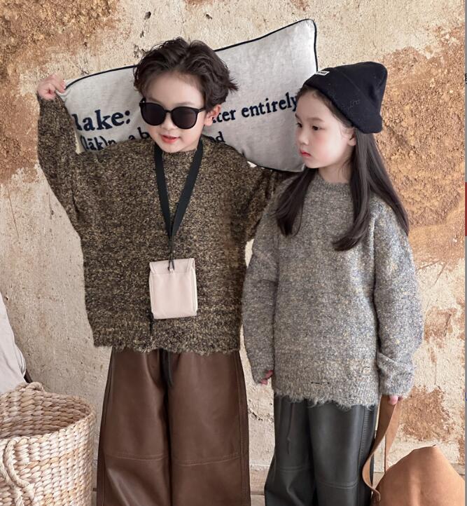 2023★春秋新作★韓国風子供服★セーター★2色90-140CM