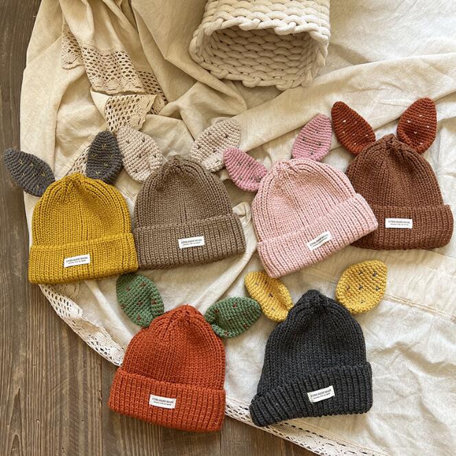 子供用★帽子★キッズ★暖かい★防寒★超可愛い★ニット帽子★11色