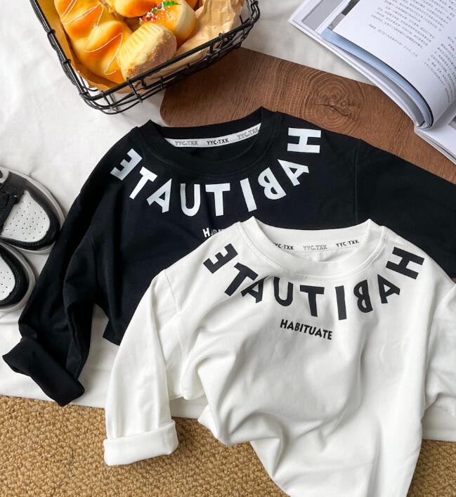 2023★春秋新作★韓国風子供服★Tシャツ★2色80-140CM