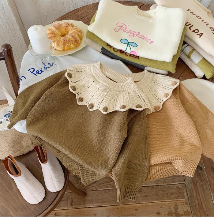 2023★春秋新作★韓国風子供服★セーター★2色90-130CM