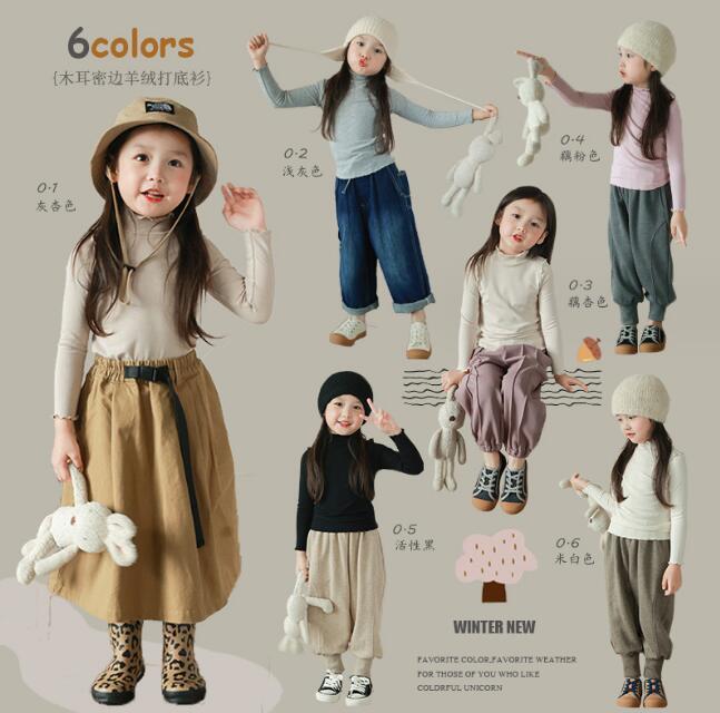 2023秋冬★子供服　トップス★90-150cm★6色