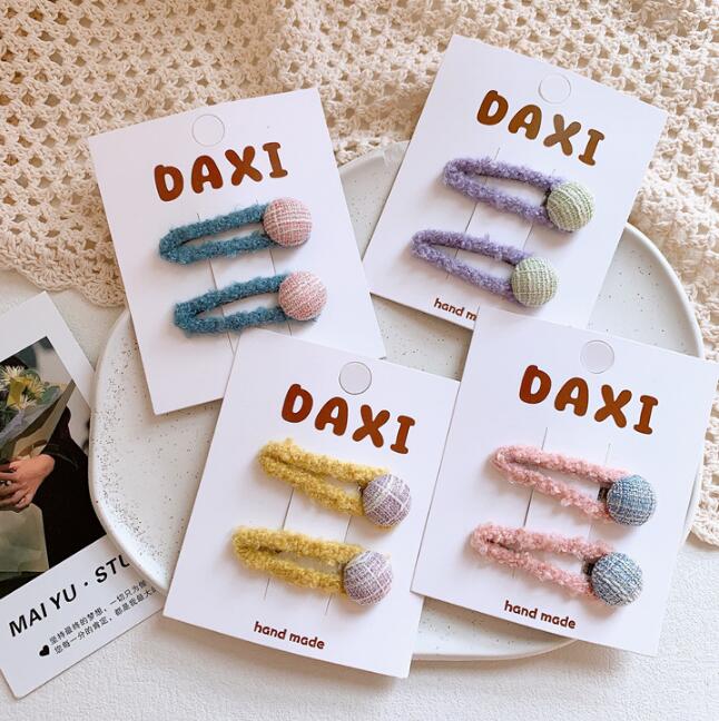 髪飾り★まとめ髪用★ヘアアクセサリー★キッズ女の子★ヘアピン★2枚入り★可愛い★多色