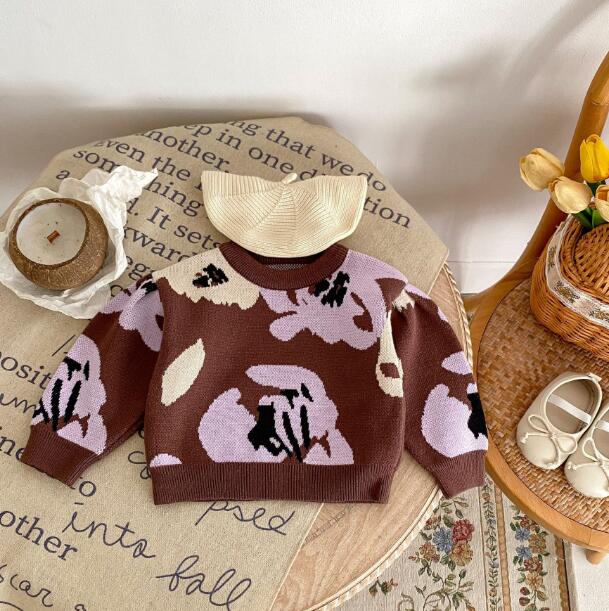 子供服★トップス★ニット★セーター★韓国風子供服★ベビー★可愛い★66-100CM