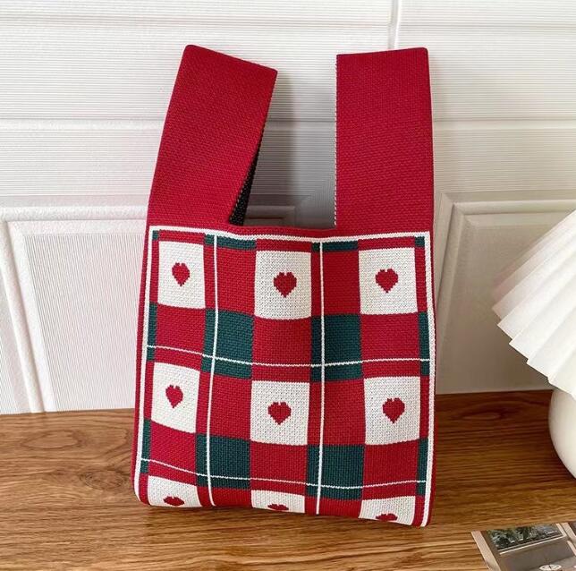 バッグ★レディース★トートバッグ★ハンドバッグ★ニットバッグ★大容量