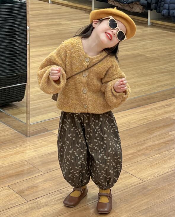 2023冬★子供服　セーター&ズボン分けて販売★90-140cm★