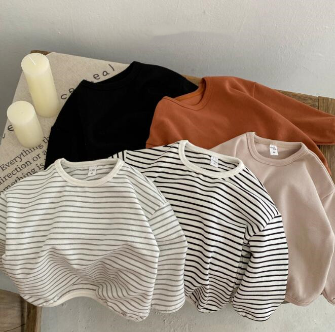 子供服★トップス★Tシャツ★カシュクール★韓国風子供服★キッズ★男女兼用★5色★80-140CM