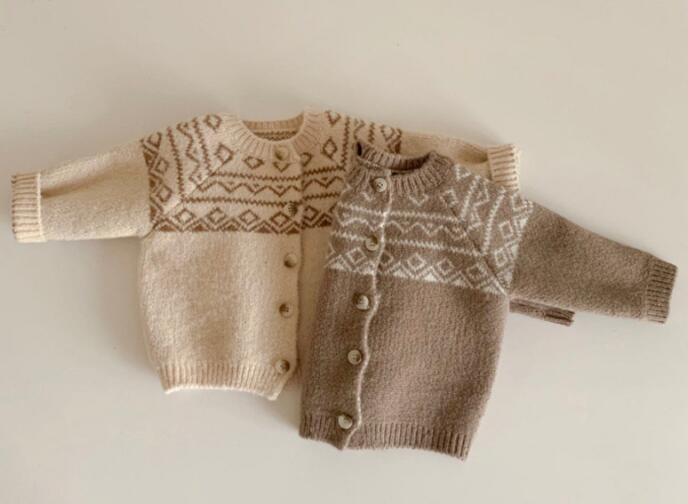 2023★秋冬新作★韓国風子供服★コート★カーディガン★アウター★2色70-100CM