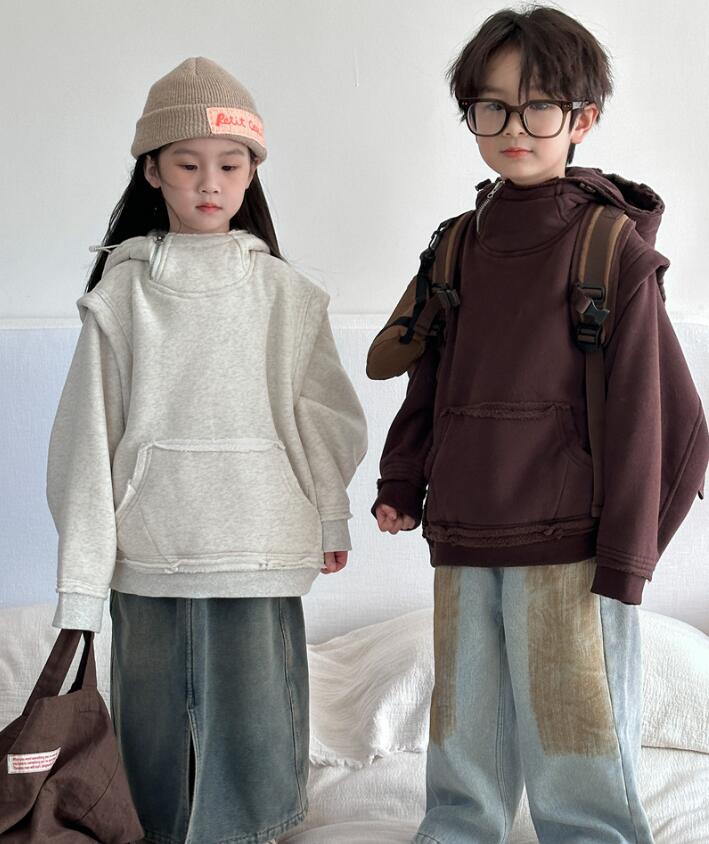 2023★秋冬新作★韓国風子供服★パーカー★トレーナー★2色90-140CM