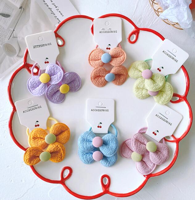 子供用★髪飾り★まとめ髪用★ヘアアクセサリー★可愛い★ヘアゴム★多色