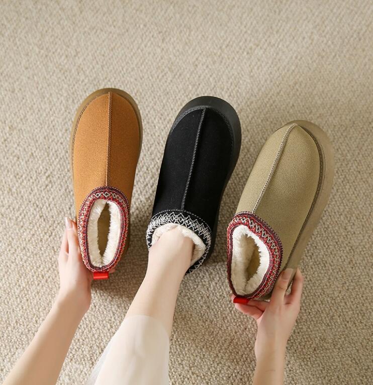 2023★秋冬新作★レディース靴★シューズ★裏起毛★4色35-42