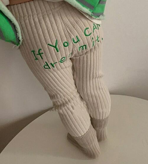 2023★秋冬新作★韓国風ベビー服★レギンス★ズボン★厚手★3色66-90CM