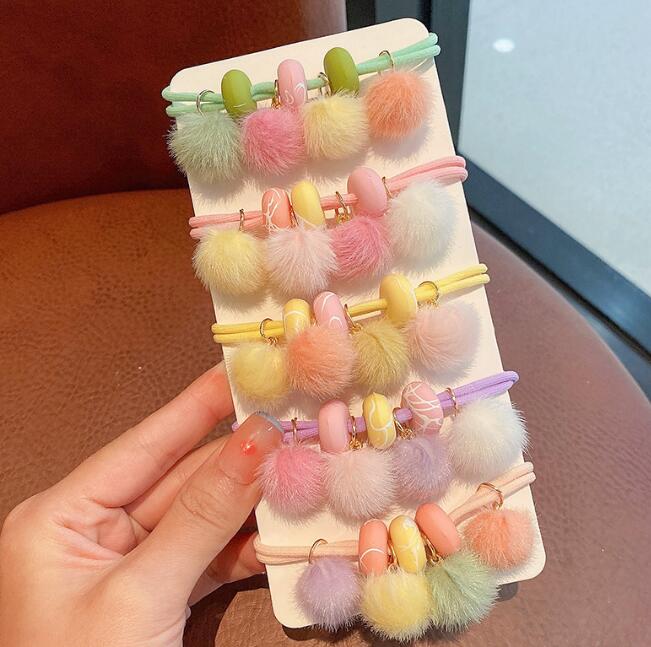 髪飾り★まとめ髪用★ヘアアクセサリー★ヘアゴム★子供用★多色