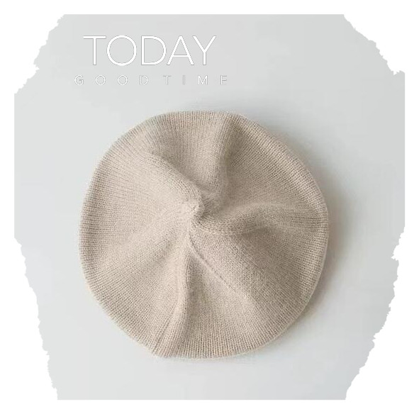 お買い得!大割引!子供用★帽子★ベビー★ベレー帽★防寒★ニット帽子★無地★2色