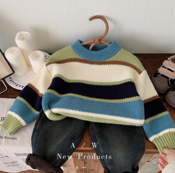 子供服★トップス★ニット★セーター★韓国風子供服★キッズ★男女兼用★90-140CM