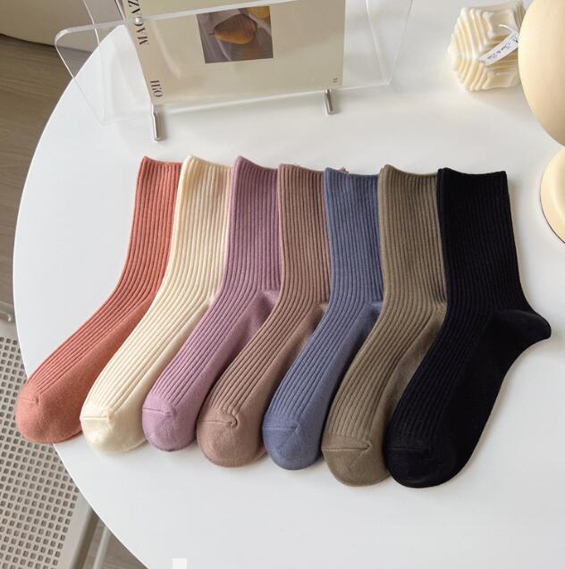 靴下★レディース★ソックス★大人用★女性用靴下★無地★多色