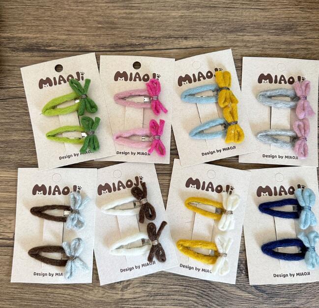 髪飾り★まとめ髪用★ヘアアクセサリー★子供用★キッズ★ヘアピン★2枚入り★多色