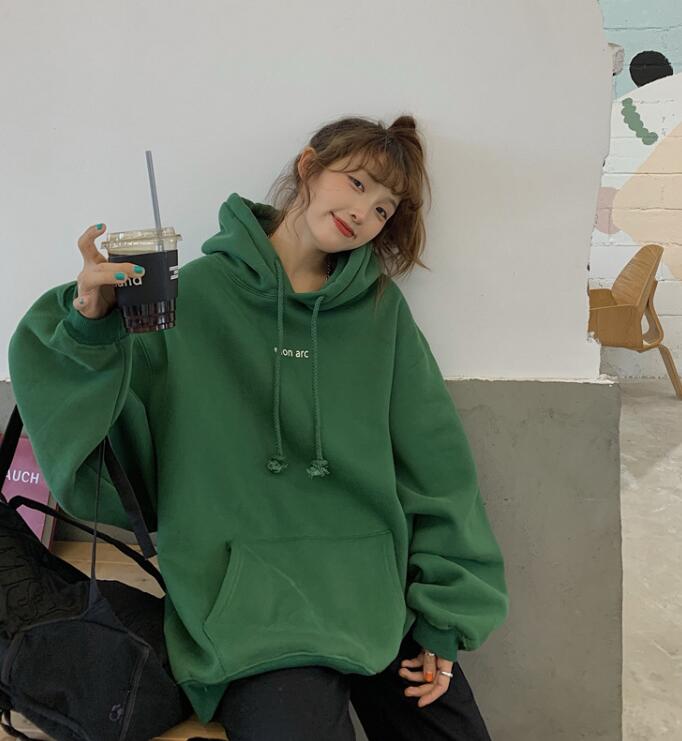 2023★秋冬新作★韓国風★パーカー★厚手★3色M-2XL