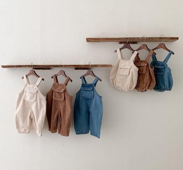 2024春★ベビー服★ロンパース&サロペット★66-90cm/66-100★3色