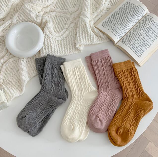 靴下★レディース★ソックス★大人用★女性用靴下★可愛い★無地★多色